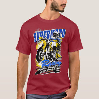 Supermoto Motocross Etreme Enduro Offroad T Shirt