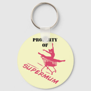 Supermum Keychain Nyckelring