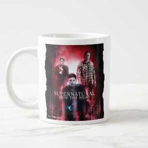 Supernatural Crowley, Dean och Sam Jumbo Mugg