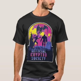 Supernatural Cryptid Group Wolfman Bigfoot Mothman T Shirt