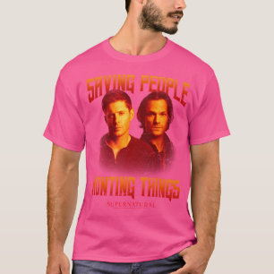 Supernatural Dean Sam som sparar människor som jag T Shirt