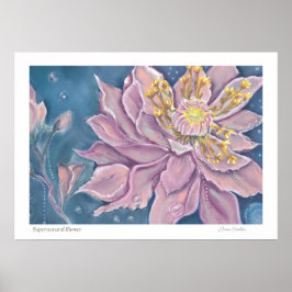 Supernatural Flower Poster