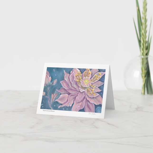 Supernatural Flower Tack Kort (Framsida)