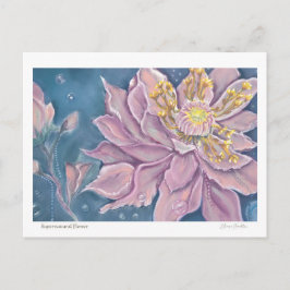 Supernatural Flower Vykort