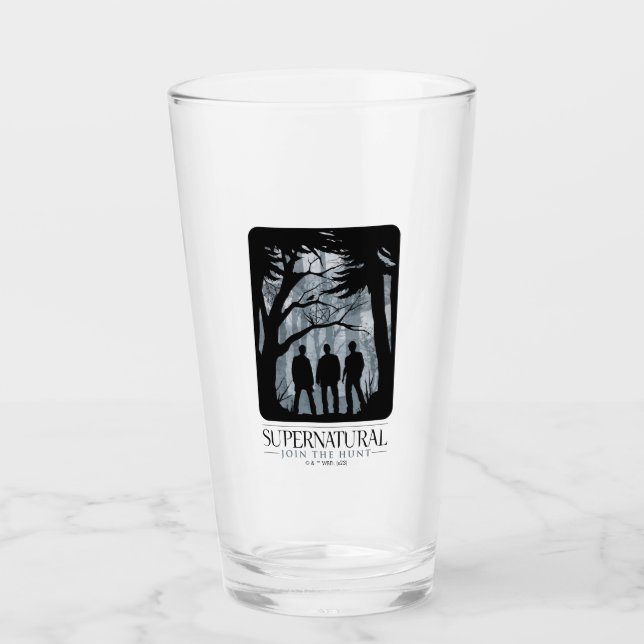 Supernatural Forest Silhouette Graphic Glaskopp (Framsida)