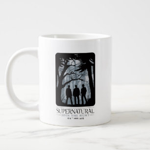 Supernatural Forest Silhouette Graphic Jumbo Mugg