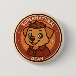 Supernatural Hund - Dean Pin Knapp