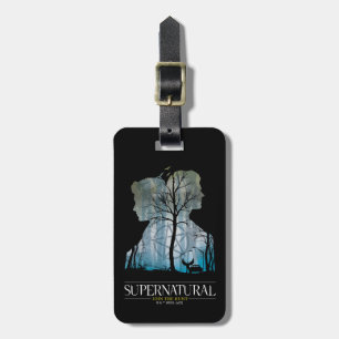 Supernatural Winchester Bros Forest Graphic Bagagebricka