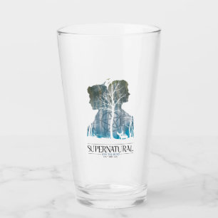Supernatural Winchester Bros Forest Graphic Glaskopp