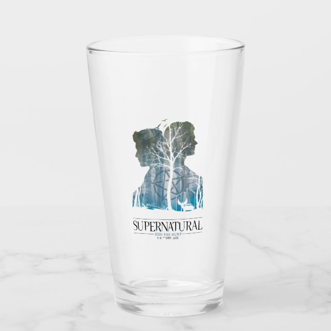 Supernatural Winchester Bros Forest Graphic Glaskopp (Framsida)