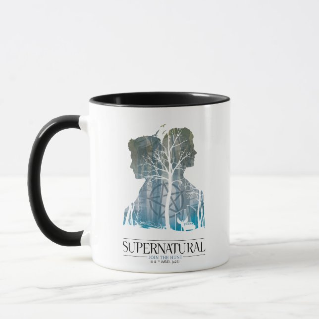 Supernatural Winchester Bros Forest Graphic Mugg (Vänster)
