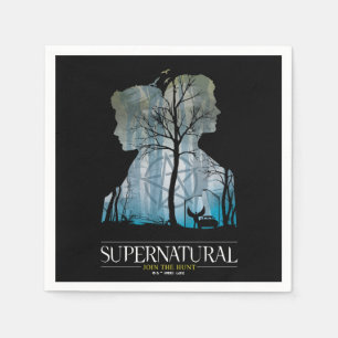 Supernatural Winchester Bros Forest Graphic Pappersservett