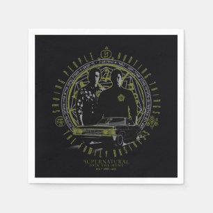 Supernatural Winchester Brothers Family Business Pappersservett