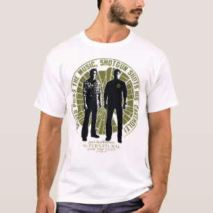 Supernatural Winchester Brothers ’Pistol’ T Shirt