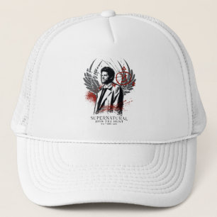 Supernaturlig Castiel Graffiti Graphic Keps