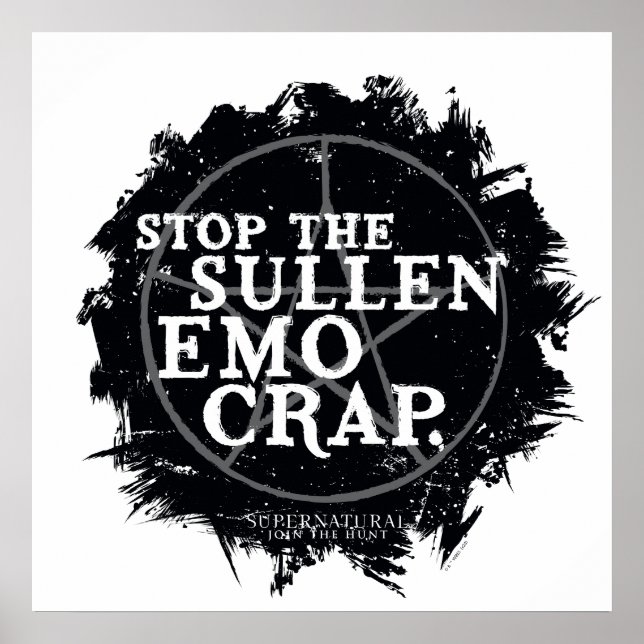 Supernaturlig "Emo"-offert Poster (Framsidan)