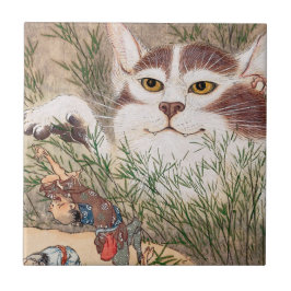 Supernaturlig katt kakelplatta
