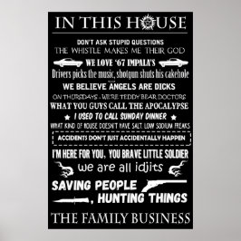 Supernaturlig Poster: Gå in i Extrao World Poster