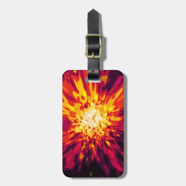 Supernova Blast Bagagebricka (Vertikal Framsida)