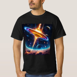 "Supernova Burst: A Gravity-Inspired Cosmic Explos T Shirt