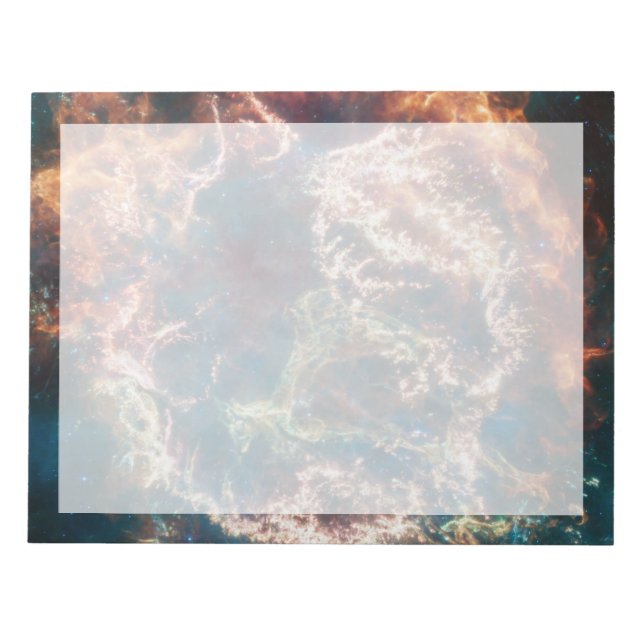 Supernova Remnant Cassiopeia Anteckningsblock (Framsida)