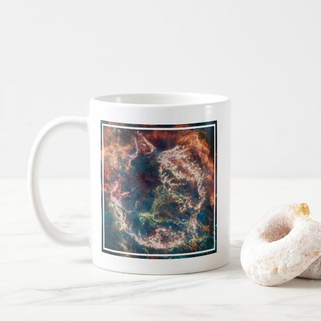 Supernova Remnant Cassiopeia Kaffemugg (Med munk)