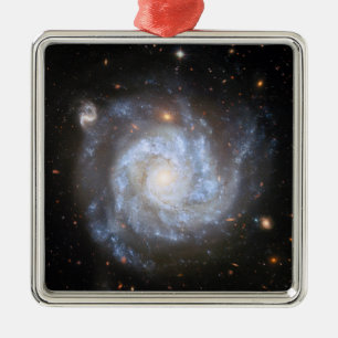 Supernova-Rik Spiralgalax NGC 1309 Julgransprydnad Metall