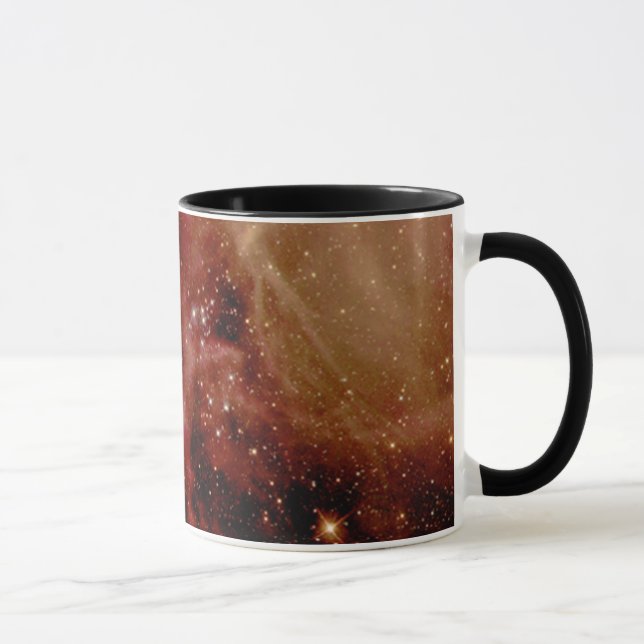 Supernova SN1987A i det stora Magellanic molnet Mugg (Höger)