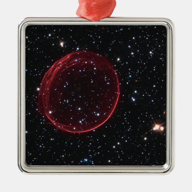 Supernovabubbla Julgransprydnad Metall (Framsidan)
