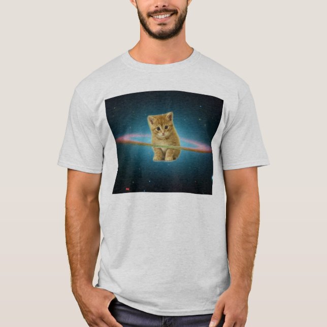 Supernovakattungeplanet T-shirt (Framsida)