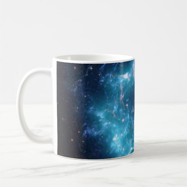 Supernovarest Cassiopeia A Kaffemugg (Vänster)