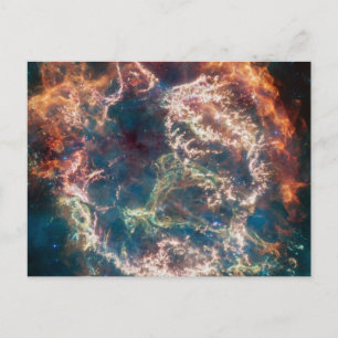 Supernovarest Cassiopeia A. Vykort
