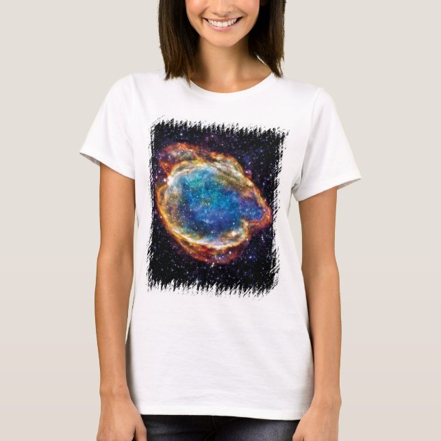 Supernovarest G299.2-2.9 NASA rymdbild Tee (Framsida)
