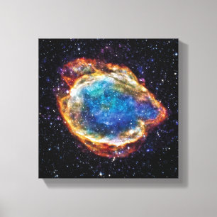 Supernovarest G299.2-2.9 NASA rymdfoto Canvastryck