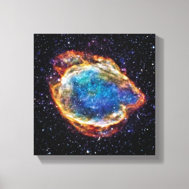Supernovarest G299.2-2.9 NASA rymdfoto Canvastryck (Framsida)