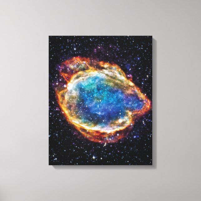 Supernovarest G299.2-2.9 NASA rymdfoto Canvastryck (Framsida)