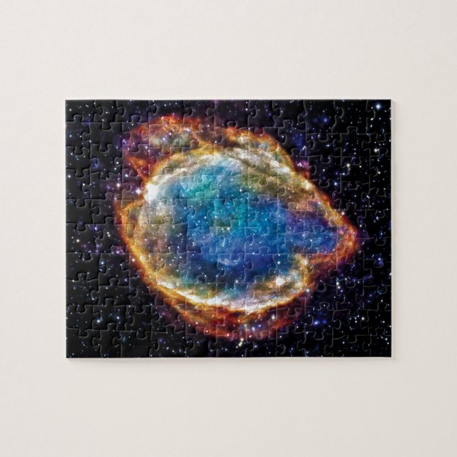 Supernovarest G299.2-2.9 NASA rymdfoto Pussel (Horisontell)