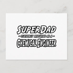 SuperPappa...Chemical Ingenjör Vykort