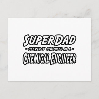 SuperPappa...Chemical Ingenjör Vykort