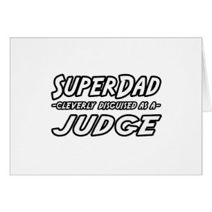 SuperPappa...domare Hälsningskort