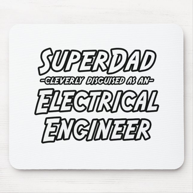 SuperPappa...Electrical Ingenjör Musmatta (Framsidan)