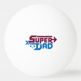 Superpappa Gamerpresent – Söt Retro Pingisboll