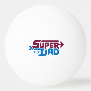 Superpappa Gamerpresent – Söt Retro Pingisboll