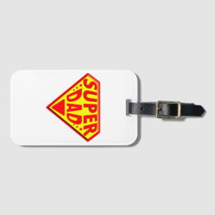 Superpappa - Glad fadersdag Bagagebricka