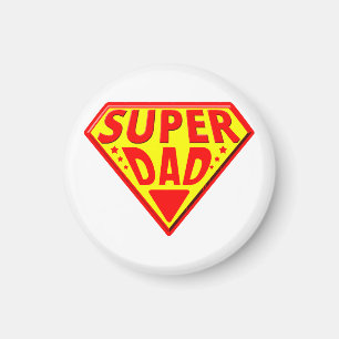 Superpappa - Glad fadersdag Magnet