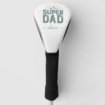 Superpappa golfhuvudbonad – Personlig fadersdag