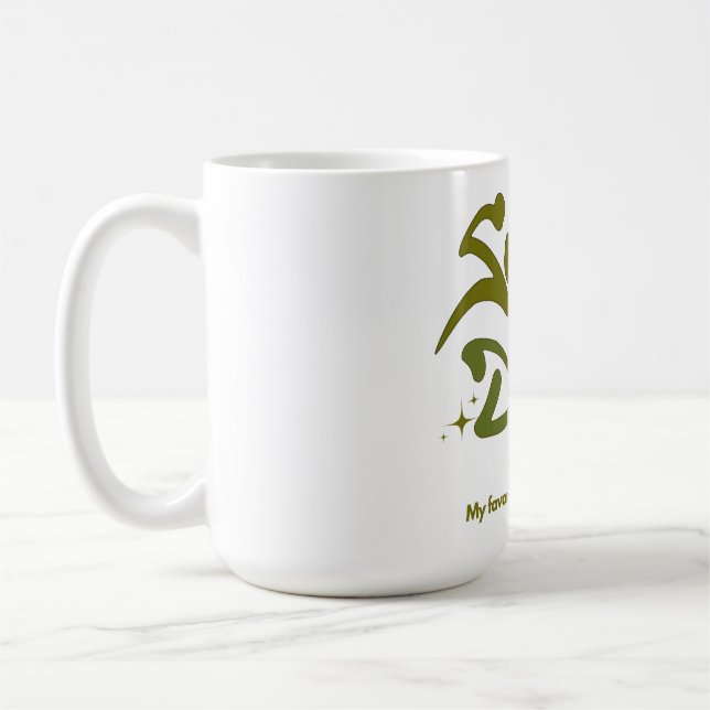 Superpappa Hjälte för barn Kaffemugg (Vänster)