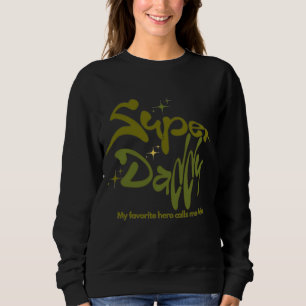 Superpappa Hjälte för barn T Shirt
