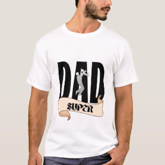 Superpappa Hjälte – Perfekt fadersdagspresent T Shirt