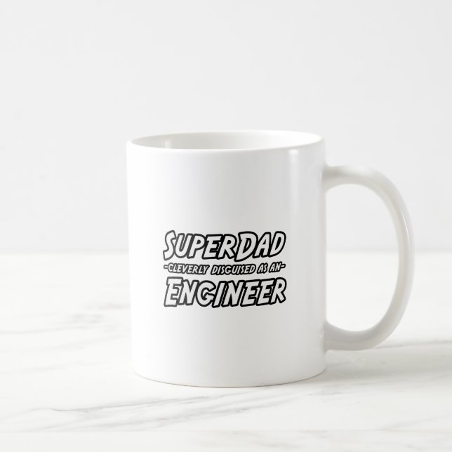 SuperPappa...Ingenjör Kaffemugg (Höger)